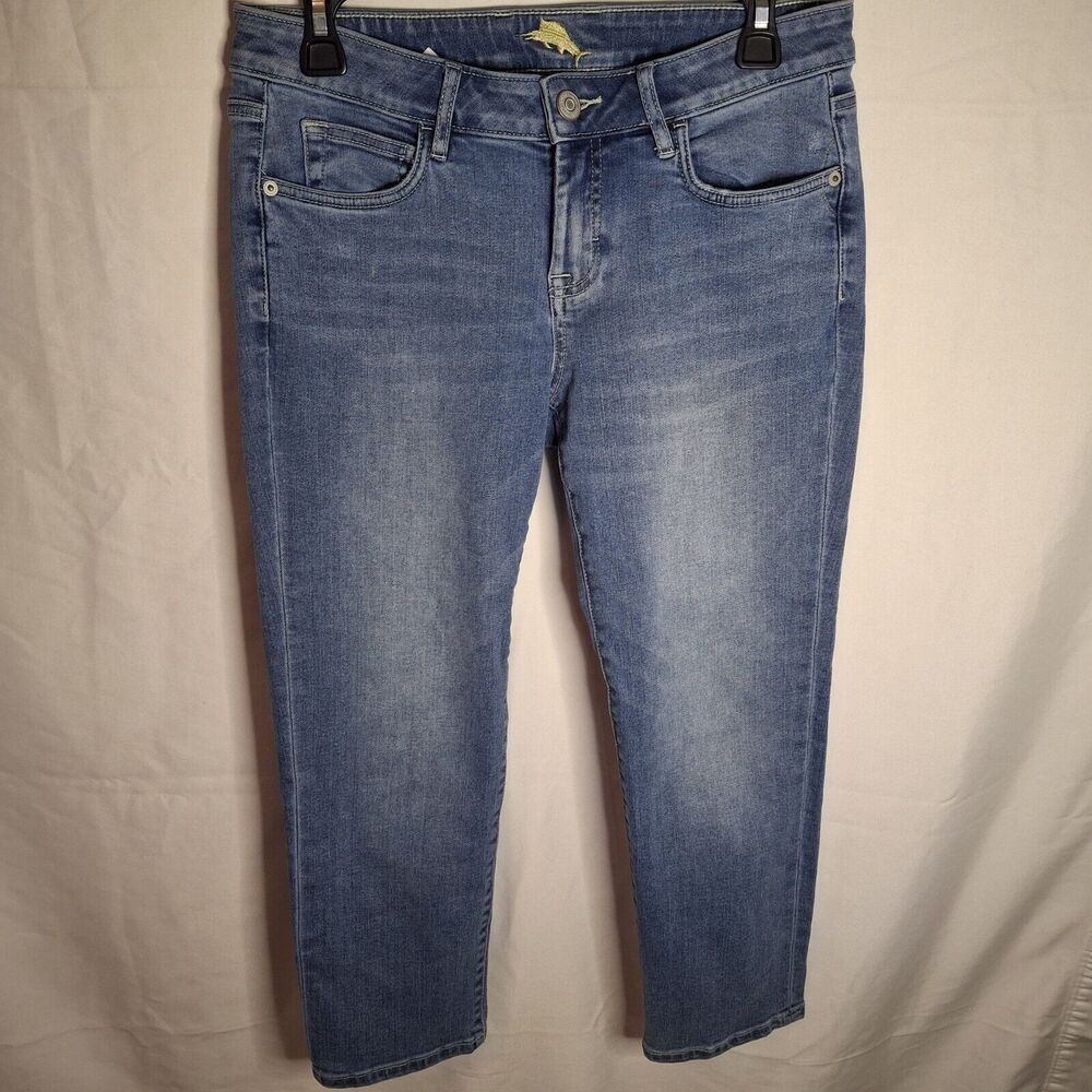 TOMMY BAHAMA Women's Blue Jeans Fit Staig Leg Size 29 X 24 (1521)